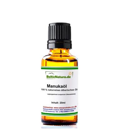 Manuka Oil (20 ml) 100% pure essential Manuka Oil