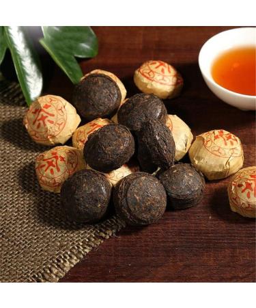HELLOYOUNG Th Noir 250g Bio Puerh Tuo Mini Boule Pu-erh Cuit Yunnan