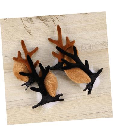 minkissy 2 Pairs Hair Clips Kids Hairpin Hair Accessories Child Christmas - Buy Online on GoSupps.com