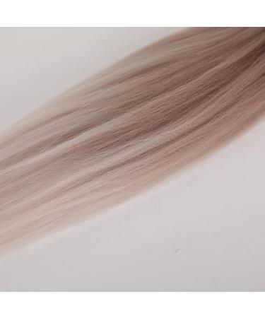 26 Ombre Brown Pre-Stretched Braiding Hair Extensions - 6 Pack Professional Soft Yaki Synthetic Crochet Braids - Hot Water Setting - 26 Inch - Buy Online on GoSupps.com