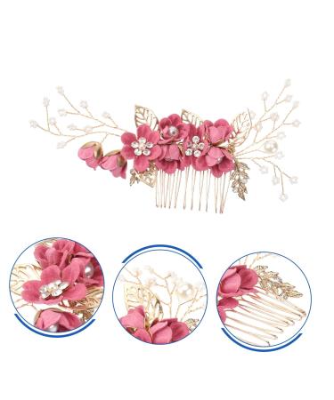 Minkissy Hair Jewelry Comb with Crystals | Elegant Hair Clips for Women & Flower Girls | Rhinestone Decorative Combs from South Korea - Buy Online on GoSupps.com