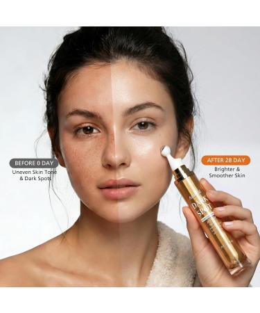 Dark Spot Remover For Face Skin Care Serum Dark Spot Corrector For Face Age Spot Remover with Massage Roller (0.67 Fl Oz) Unscented - Buy Online on GoSupps.com