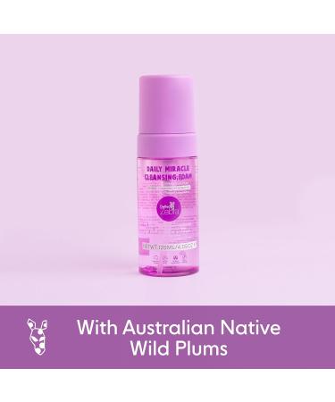Daily Miracle Cleansing Foam - Vegan Face Cleanser with Australian Wild Plums | Hydrating Wash for All Skin Types - 4.05 oz - Buy Online on GoSupps.com