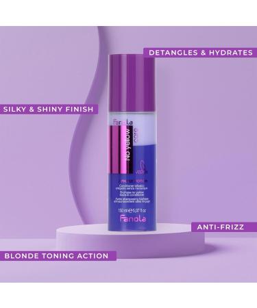 Fanola No Yellow Care 2-Phase Potion - Bi-Phase Leave-In Conditioner 150ml | Best for Blonde Hair - International Shipping Available - Buy Online on GoSupps.com
