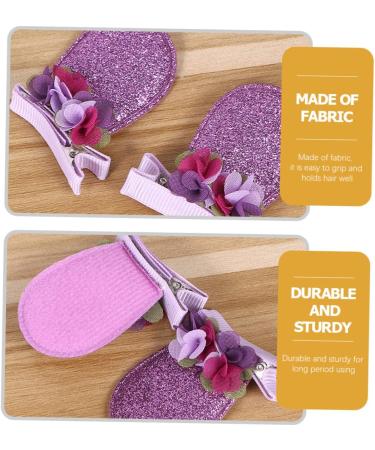 FRCOLOR 6 Pairs bunny ear hair clip easter hair barrettes bunny ears hair clips chinese new year costume rabbit hairpins sequin rabbit hair clips Sequin Glitter delicate top clip baby girl - Buy Online on GoSupps.com