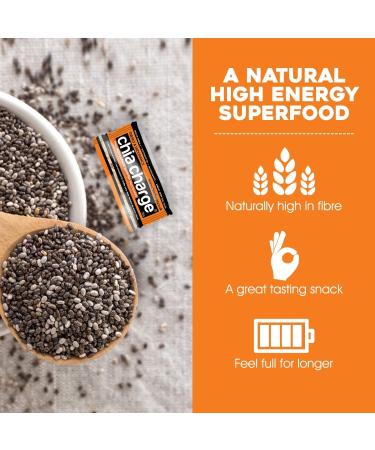 Chia Seed Energy Bars 18-Count Pack - Nut-Free Healthy Snack Bar for Running, Gym, Cycling - Mini and Big Flapjacks with Berry, Banana, and Sea Salt Flavours - Lunchbox Snack - Buy Online on GoSupps.com