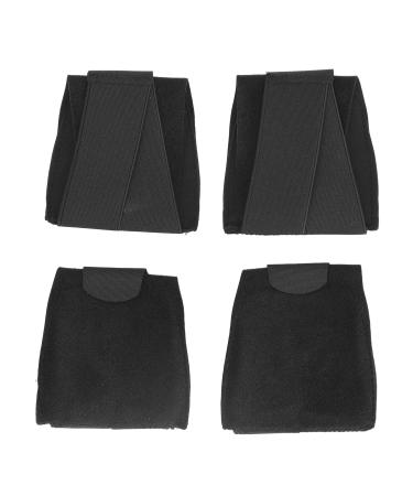 ZJchao Arch Support Inserts - Elastic Braces for Flat Feet | Reduces Soreness | 2 Pairs for Women & Men - Black - Buy Online on GoSupps.com