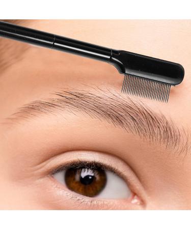 minkissy Mascara Black Eyelash Tool 1 Set Makeup Eyebrow Brush Eyelash Comb Portable Steel Eye Foundation Brush Beauty Cosmetic for Professional and Travel Eyelash Applicator Tool Eyelash Mascara - Buy Online on GoSupps.com