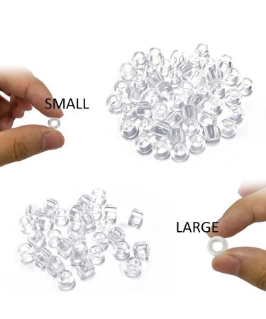 80 Pieces Braided Dreadlocks Hair Accessories - DIY Hairstyle Kit with Transparent Storage Bag - Buy Online on GoSupps.com