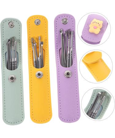 GLEAVI 15 Sets Earpick & Earwax Removal Kit - Pimple Extractor & Skin Care Tools for Effective Ear Cleaning - Buy Online on GoSupps.com