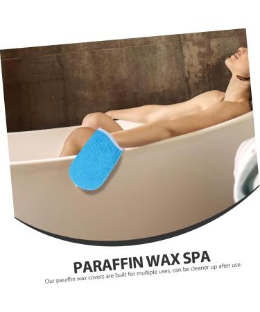 1paire Cire De Paraffine Pour Soins Des Mains Mitaines R utilisables Pour Spa Chaud Confortables Et Ajustables Exp rience De Soin Professionnelle 25.50X15.00X1.00CM Bleu - Buy Online on GoSupps.com