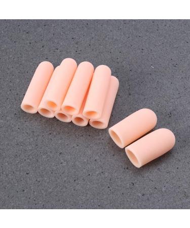 Silicone Gel Toe Separator & Corn Protectors - 10 Pcs for Blisters, Callus & Cracked Skin - Buy Online on GoSupps.com