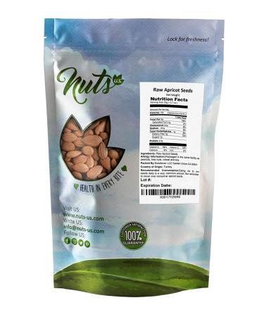 Sweet Raw Apricot Kernels (Seeds) - 2 LB Resealable Bags | Unpasteurized, Non-GMO | NUTS U.S - Buy Online on GoSupps.com