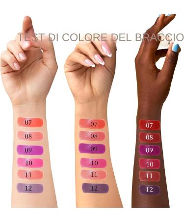 Click Lip Gloss Pen Click Lipstick Non-Sticky Solid Lip Gloss Plumping Lip Gloss Set - Jelly Lip Plumping Pen Long-Lasting High Glossy Lip Gloss Pen for Wife Mother Daily Use - Buy Online on GoSupps.com
