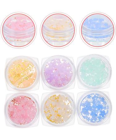 FRCOLOR 6 Boxes Nail Art Accessories Flower Flatback Resin Manicure Nail Rhinestones Resin Nail Stickers Nail Decorations Flower Resin Nail Accessories Resin Manicure Decor Girl 3d - Buy Online on GoSupps.com