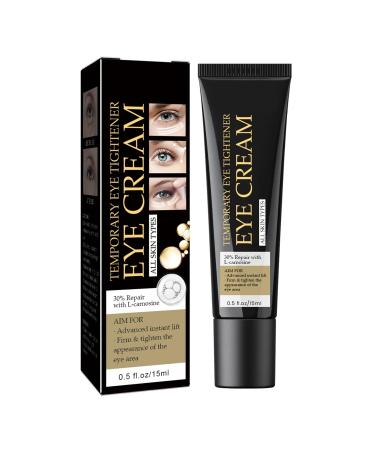 Temporary Eye Tightener Eye Cream Instant Firmx Eye Cream Reduces Under Eye Bags and Wrinkles Dark Circles Anti Aging Fine Lines Firm Skin Under Your Eyes
