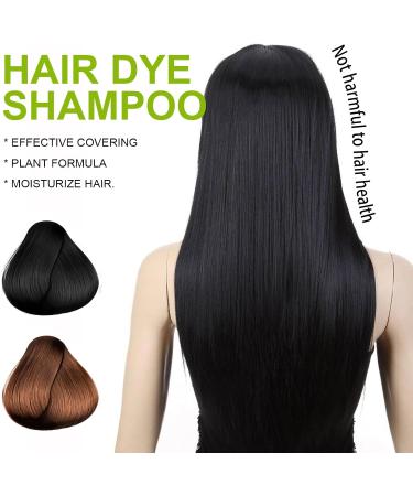  Utapossin Hair Coloring Shampoo Plant-Based Bubble Hair Dye Natural Plant-Based Hair Dye Natural Vegetable Hair Dye Plant-Based Bubble Hair Coloring Shampoo - Buy Online on GoSupps.com