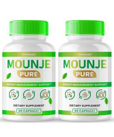 Mounje Pure Keto Capsules Mounje Pure Advanced Formula Pills - Maximum Strength Mounje Pure All Natural Keto Pills MounjePure Capsules Mounje Pure Official Formula Pills Reviews (2 Pack)