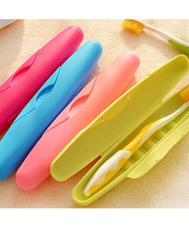 Venire Trip Toothbrush Box Set - Travel Toothbrush Case Toothpaste & Gurgling Cups for Home Bathroom & Camping Storage - Buy Online on GoSupps.com