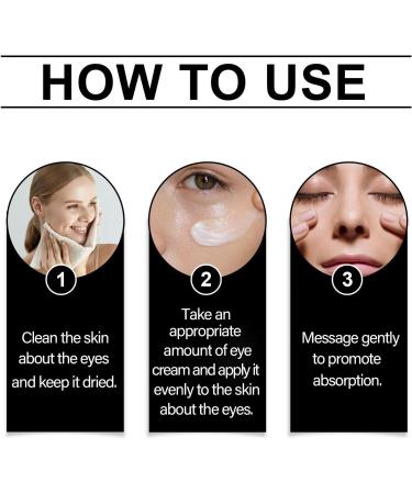  homomdy Instant Eye Lifting Cream eliminates dark circles and under-eye bags anti-aging reduces fine lines and dullness moisturizes the area and gives younger-looking skin. (3 pieces) - Buy Online on GoSupps.com