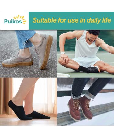 Puikos Moisturizing Gel Heel Sleeves for Cracked Feet - Overnight Treatment for Dry Heels - Men and Women's Heel Repair Socks - Buy Online on GoSupps.com