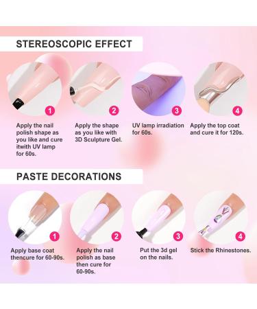  sularpek 3D Sculpting Gel 2pcs 15g Multifunctional for Nail Art and DIY Charms - Buy Online on GoSupps.com