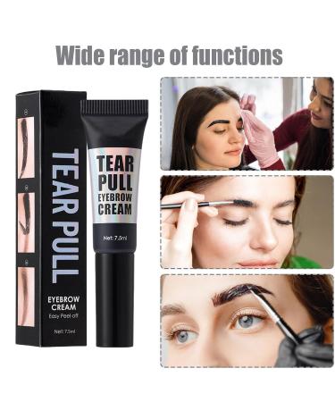  LearnLyrics Eyebrow gel peel-off eyebrow tint long-lasting volumizing peel-off gel non-fading for eyebrows | Waterproof and sweat-resistant eyebrow gel for - Buy Online on GoSupps.com