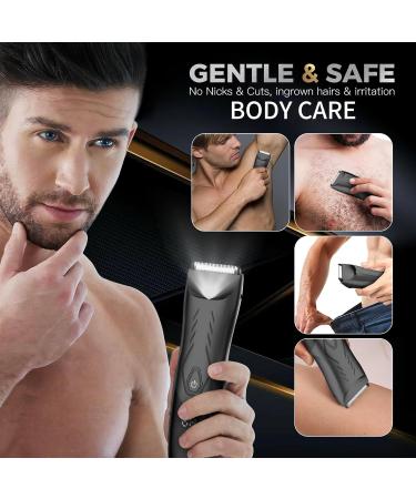 ENSSU Manscape Electric Groin Hair Trimmer - Waterproof & Showerproof Cordless Ball Shaver for Men - Ultimate Body Groomer for Pubic & Body Hair - Buy Online on GoSupps.com