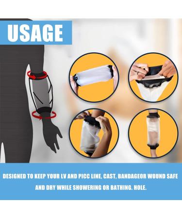 TULAMORIY Waterproof Shower Protector Waterproof Protection Waterproof Arm Cover Wound Elbow Protector for Adults and Children EAR240424-17483 - Buy Online on GoSupps.com