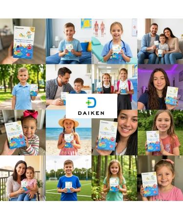 DAIKEN Kids High-Concentration Omega-3 Fish Oil Gummies No Sugar Added Individually Wrapped 300 mg DHA & EPA with Vitamin D3 30 Count Tropical Fruit Flavor Norwegian Sourced (Pack of 2) 30 Count (Pack of 2) - Buy Online on GoSupps.com