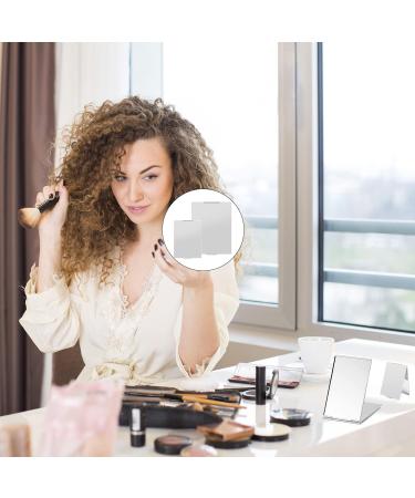 Laeeyin Travel Pocket Mirror Compact & Durable Foldable Cosmetic Mirror for Travel Office and Makeup (10.5x10cm) - Buy Online on GoSupps.com