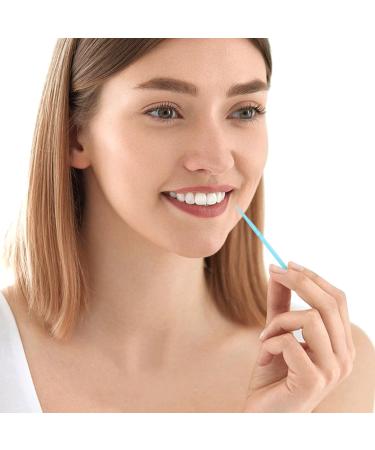 Medsuo 100PCs Blue Plastic Dental Picks - Soft Interdental Brushes & Flossing Tools for Portable Oral Care - Buy Online on GoSupps.com