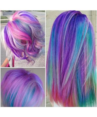 Qivange Hair Chalk Comb 6 Pcs - Temporary Non-Toxic Hair Coloring for Kids - Ideal Christmas Birthday Party Gifts - Ages 4+ - 6 Count - Buy Online on GoSupps.com