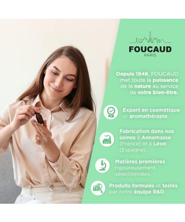FOUCAUD | Jojoba vegetable oil | Simmondsia chinensis | Organic | 100% natural | Hair | Skin | Regulates sebum | Shine and suppleness of hair | 50ml | French brand since 1946 - Buy Online on GoSupps.com