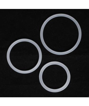 Freebily 3pcs Silicone O-Ring Bottle Lid Gaskets Replacement Leak-Proof Seal Rings for Vacuum Cups Water Bottles Type B One Size - Buy Online on GoSupps.com