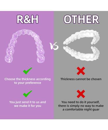 Customized Night Guard | Easy Protection for Restful Sleep | 1.3MM White | International Shipping Available - Buy Online on GoSupps.com