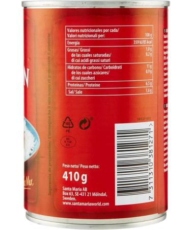  Italian Gourmet E.R. 6 x Santa Maria Chili con Carne a spicy dish typical of Tex-Mex cuisine slightly hot 410 g + Italian Gourmet Polpa 400 g - Buy Online on GoSupps.com