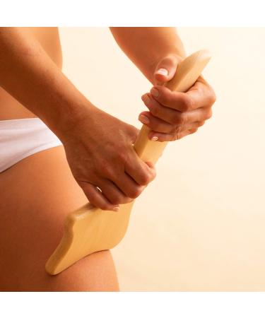 Ribnican anti-cellulite massage spatula for madotherapy made of wood 33 x 16 cm