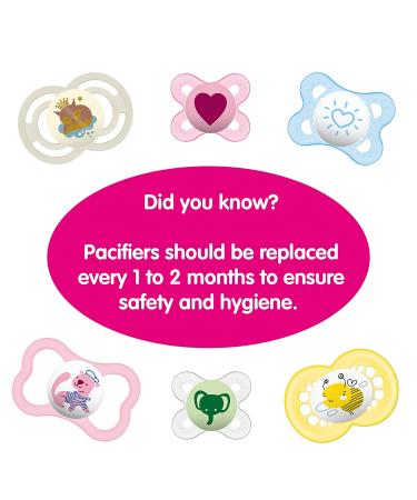 MAM Air Night Pacifiers 6+ Months | Glow in the Dark | Pack of 2 | Sterilizing Case | Best for Breastfed Babies - Buy Online on GoSupps.com