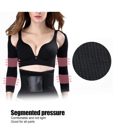 Arm Compression Garments | Upper Arm Shaper & Slimmer Sleeves | Humpback Posture Corrector Shapewear (L) - International Shipping Available - Buy Online on GoSupps.com