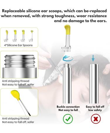 Hendoct Wireless Ear Wax Removal Tool Camera | 1080P HD Otoscope with 6 LED Lights for Adults, Kids, and Pets | Compatible with iPhone, iPad, Android Smartphones - Buy Online on GoSupps.com
