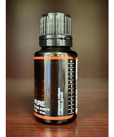 Nature's Fusions Oregano 100% Pure and Natural Essential Oils Undiluted Therapeutic Grade for Aromatherapy and Topical Use .5 Fl Oz (Pack of 1) (15 mL) - Buy Online on GoSupps.com