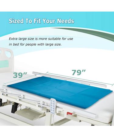 Buy Lotchen Pipe Slide Tarpaulins for Patient Transfer | Sliding Tarpaulins for Elderly Care (100x200cm Blue) - Fast International Shipping - Buy Online on GoSupps.com