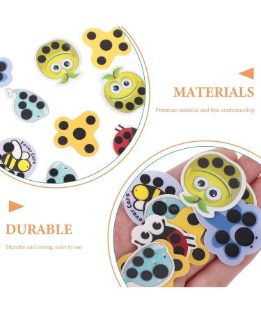 FOMIYES Forehead Temperature Stickers - 9Pcs Cartoon Fever Patch for Kids & Adults - Buy Online on GoSupps.com
