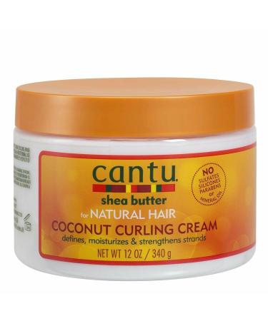 Cantu Shea Butter Coconut Curling Cream - 340g (Pack of 2) | Best for Curly Hair & International Shipping - Buy Online on GoSupps.com