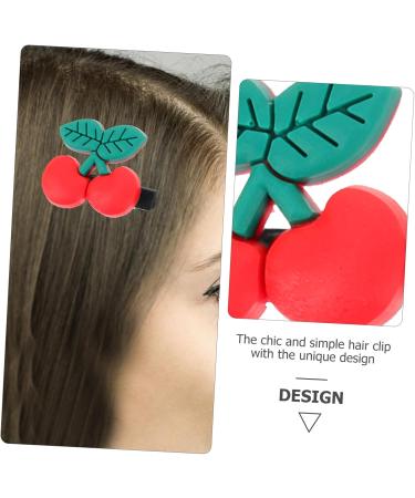 FOMIYES 6 Sets Hair Pins Cartoon Hair Clips for Girls Fruit Hair Clips Girls Hair Clips for Lovely Hair Clips Hair Barrettes for Girls Hair Accessories Hair Clip for Bang Clip Miss Cherry - Buy Online on GoSupps.com