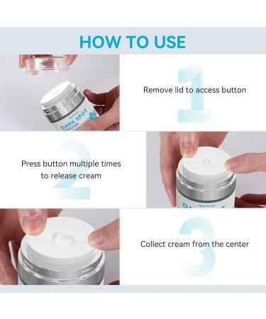 Dark Spot Remover for Face and Body Dark Spot Corrector Serum for All Skin Types Fades Age Spots Sun Spots Melasma Freckles Anti-Aging Fade Cream for Uneven Skin Tone 1.7 Fl Oz 1.7 Fl Oz (Pack of 1) - Buy Online on GoSupps.com