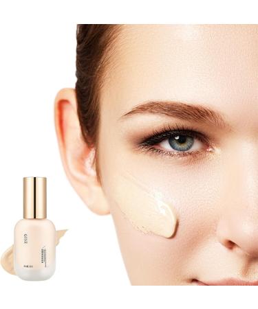  JPSDOWS Full-coverage liquid foundation for mature skin Light Coverage Foundation 30ml Long-Lasting Lightweight Foundation Skin Types - Buy Online on GoSupps.com