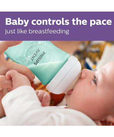 Philips AVENT Natural Baby Bottle with Responsive Nipple Teal Gift Set - SCD837/02 - Buy Online on GoSupps.com