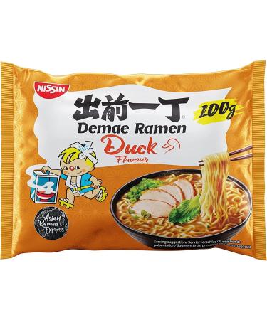 Nissin Demae Ramen Instant Ramen Noodles - Duck Flavour 100g (Pack of 10) by CNMART - Buy Online on GoSupps.com